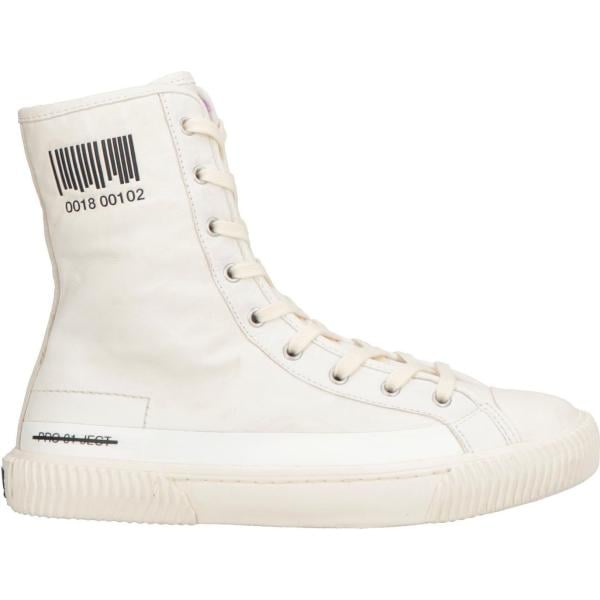 sneakers alte Pro 01 Ject bianco tinta unita