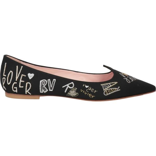 ballerine Roger Vivier nero tinta unita