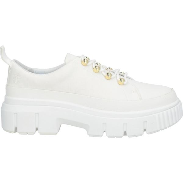 sneakers Timberland bianco tinta unita