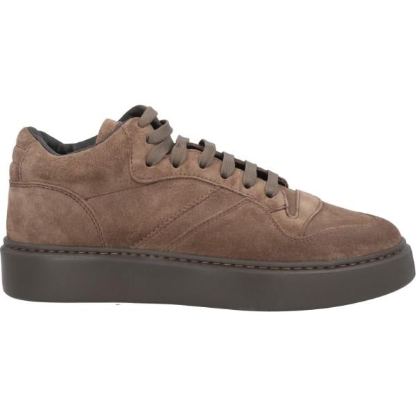 sneakers Doucals marrone tinta unita