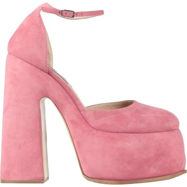décolleté Casadei rosa tinta unita