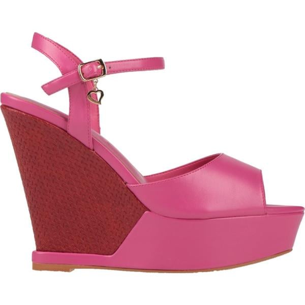 sandali in pelle Tua By Braccialini rosa tinta unita