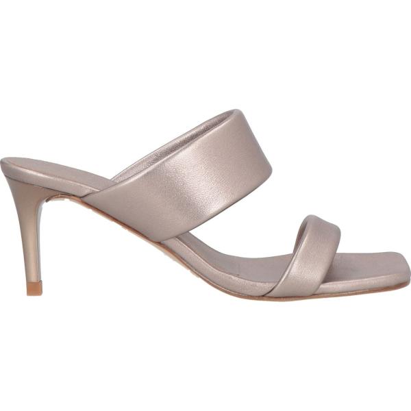 sandali in pelle Pedro García bianco tinta unita