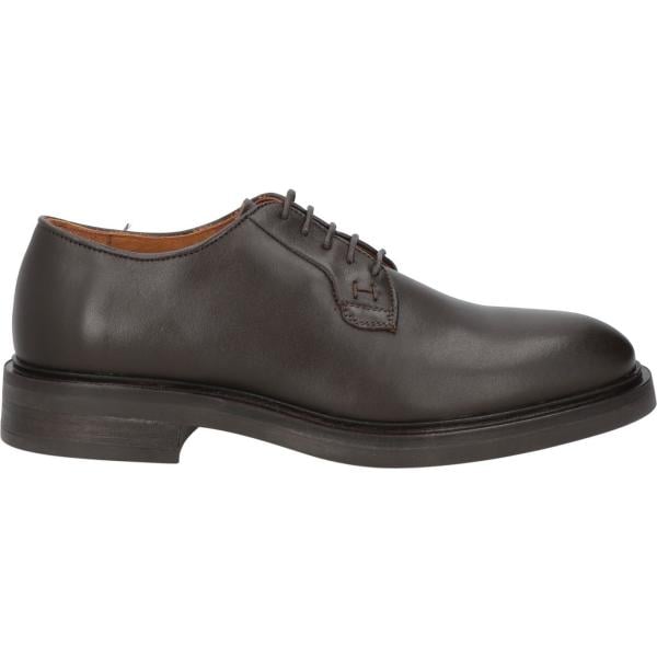 scarpe stringate Hackett marrone tinta unita