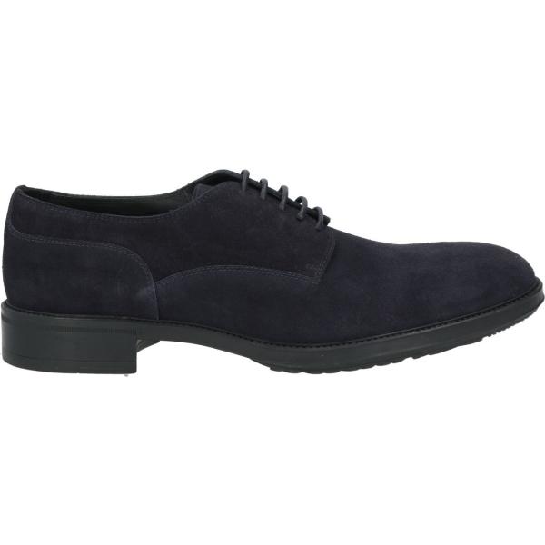 scarpe stringate Doucals nero tinta unita