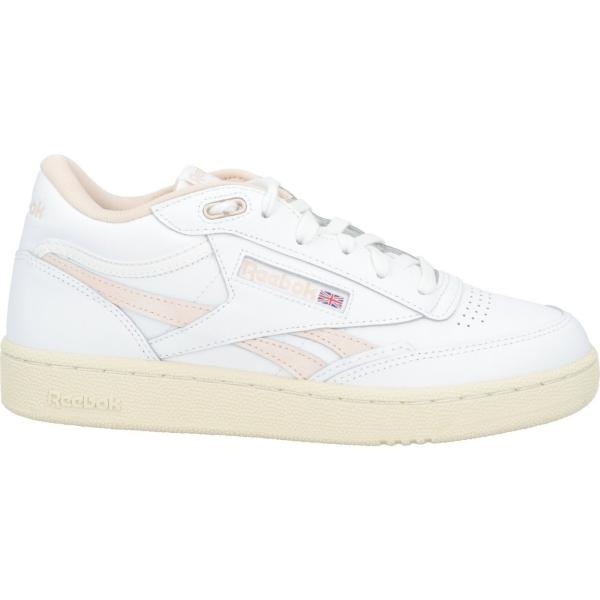 sneakers Reebok bianco tinta unita