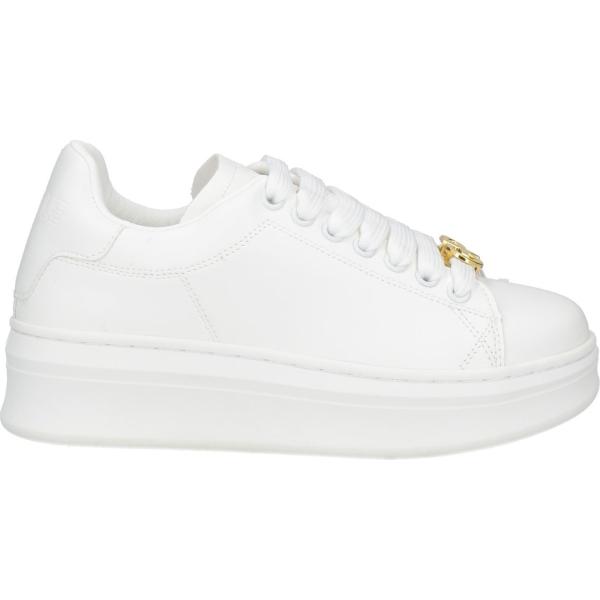 sneakers GAëLLE Paris bianco tinta unita