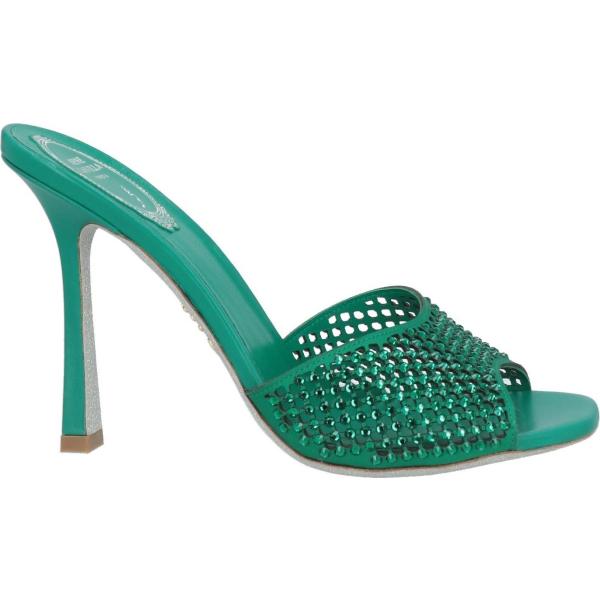 sandali in pelle Rene Caovilla bianco tinta unita