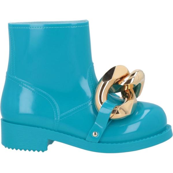 stivaletti Jw Anderson blu tinta unita