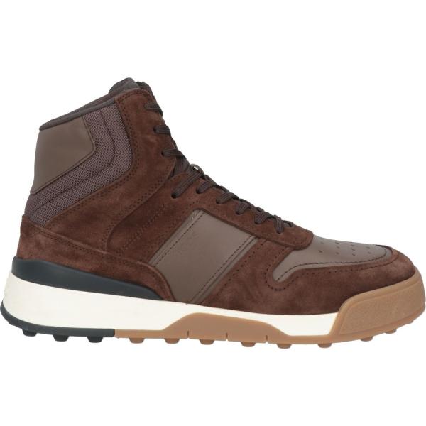 sneakers alte Tods marrone tinta unita