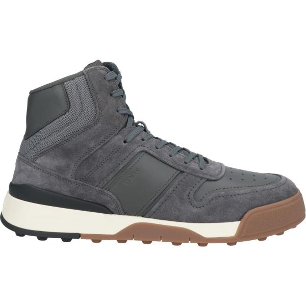 sneakers alte Tods grigio tinta unita