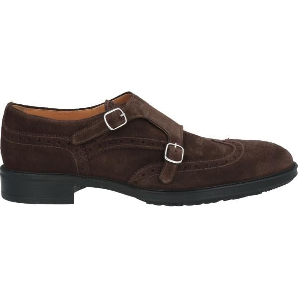 scarpe stringate Doucals marrone tinta unita