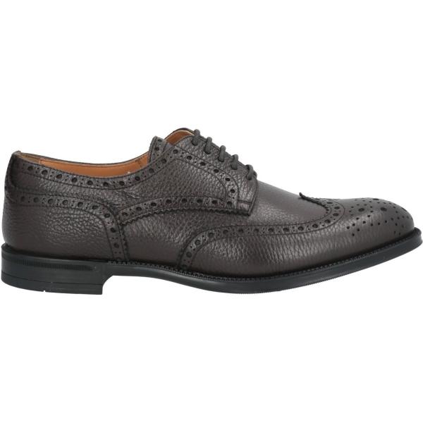 scarpe stringate Doucals grigio tinta unita