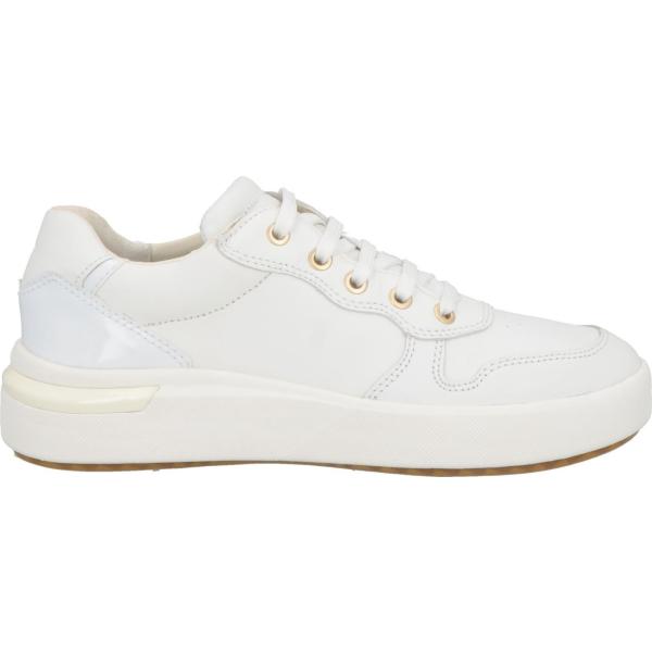 sneakers Geox bianco tinta unita