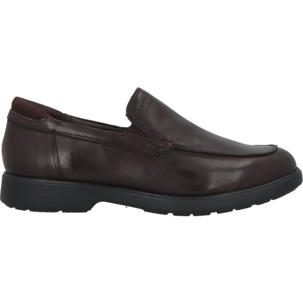 scarpe stringate Geox marrone tinta unita