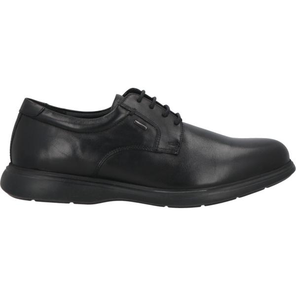scarpe stringate Geox nero tinta unita