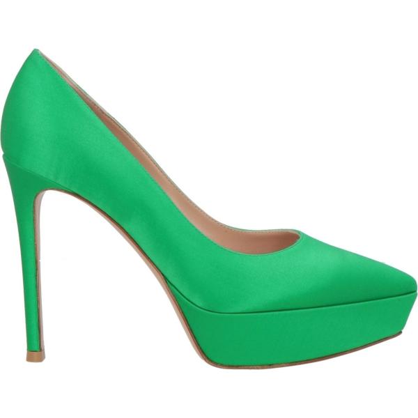 décolleté Gianvito Rossi verde tinta unita