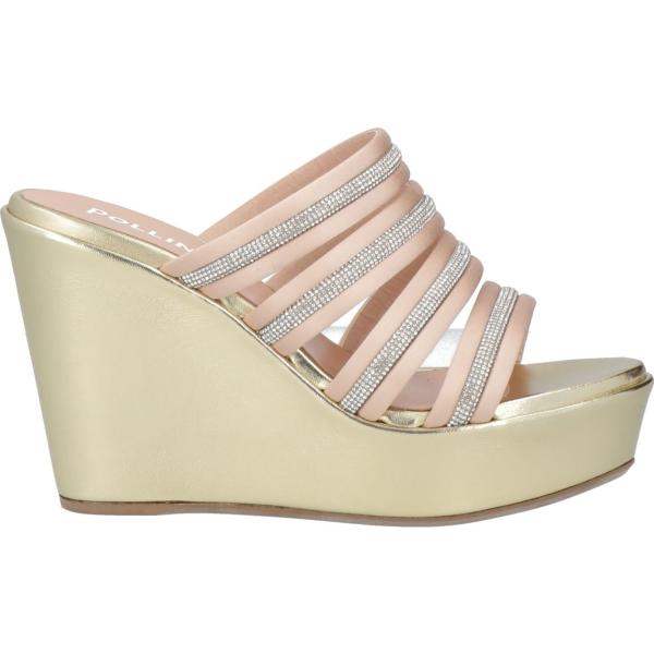 sandali in pelle Pollini marrone