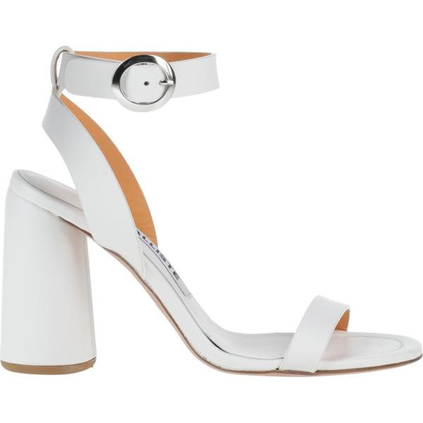 sandali in pelle Kallistè bianco tinta unita