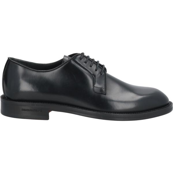 scarpe stringate Dsquared2 nero tinta unita