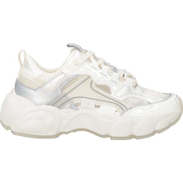 sneakers Buffalo bianco tinta unita
