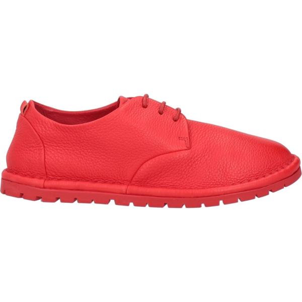 scarpe stringate Marsèll rosso tinta unita