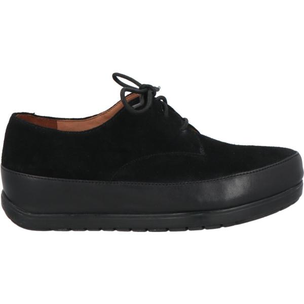 scarpe stringate Fitflop nero tinta unita