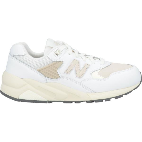 sneakers New Balance bianco tinta unita