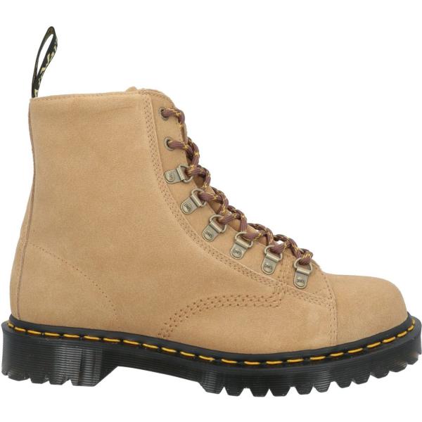 anfibi Dr. Martens marrone tinta unita