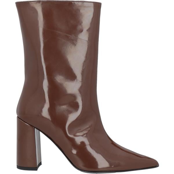 stivaletti Ncub marrone tinta unita