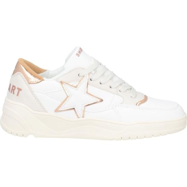 sneakers Shopart bianco tinta unita