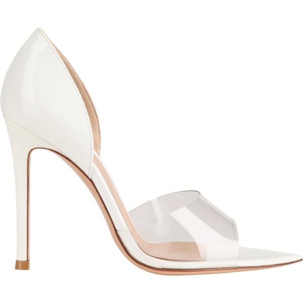 décolleté Gianvito Rossi bianco tinta unita