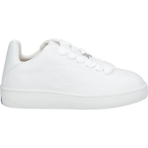 sneakers Burberry bianco tinta unita