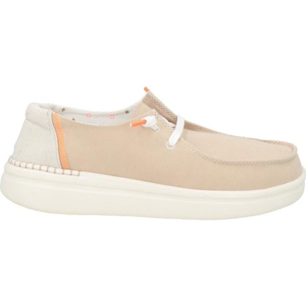 scarpe stringate Hey Dude marrone tinta unita