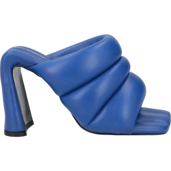 sandali in pelle Proenza Schouler blu tinta unita
