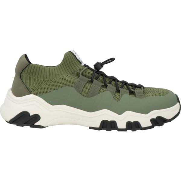 sneakers Baldinini verde tinta unita