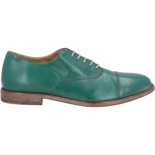 scarpe stringate Moma verde tinta unita