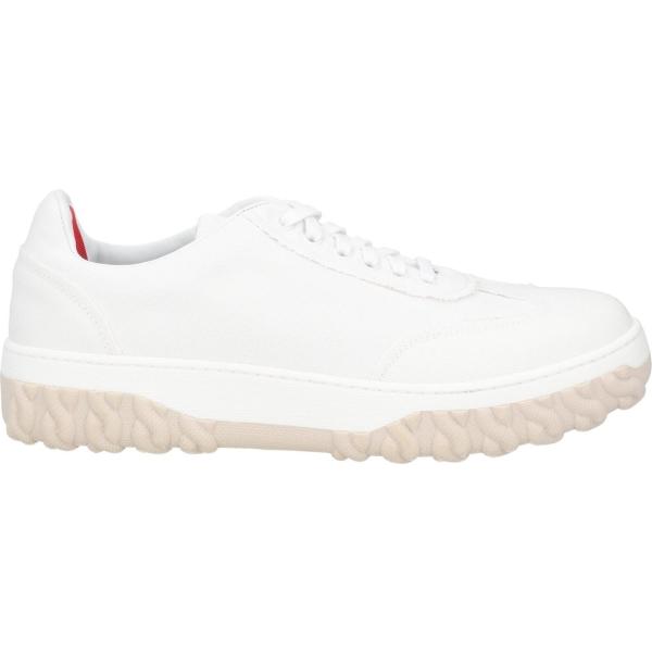 sneakers Thom Browne bianco tinta unita