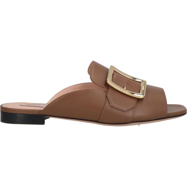 sandali in pelle Bally marrone tinta unita