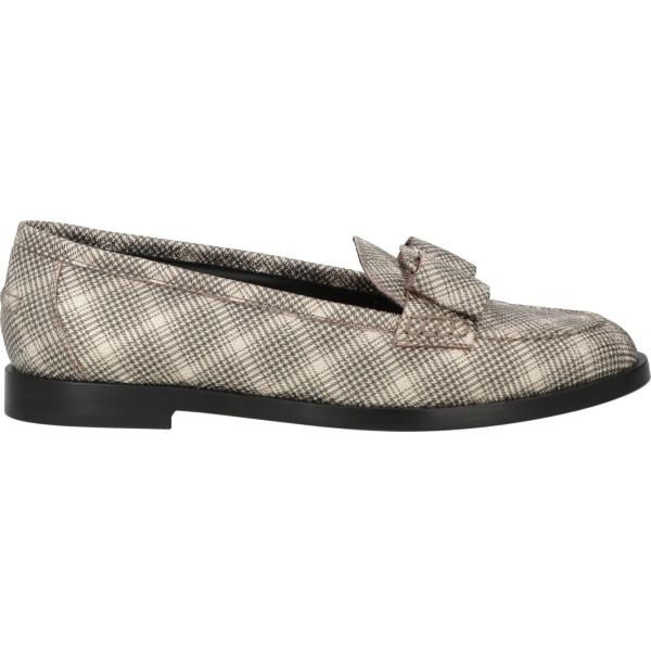 mocassini Ferragamo marrone pied de poule
