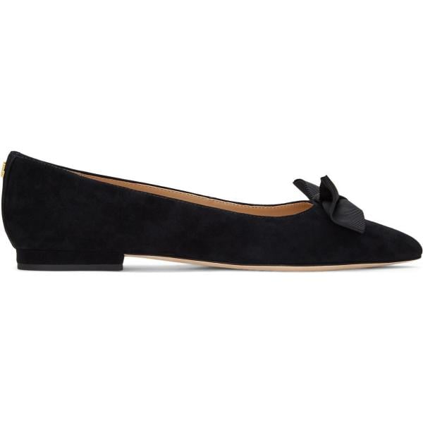 ballerine Lauren Ralph Lauren bianco tinta unita