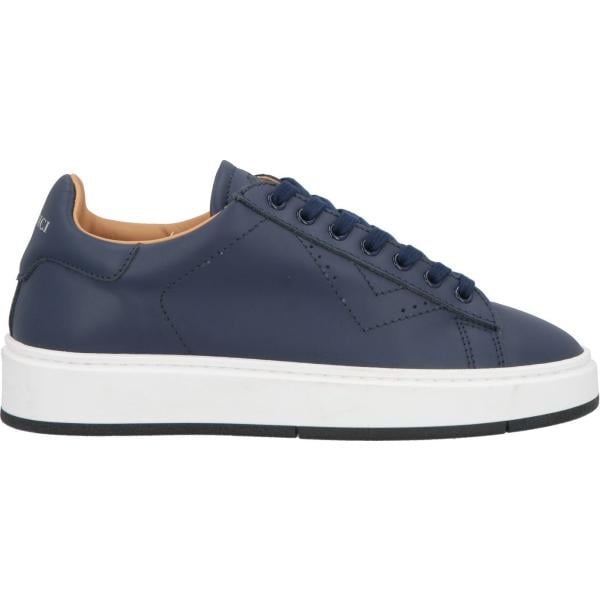 sneakers 4B12 blu tinta unita