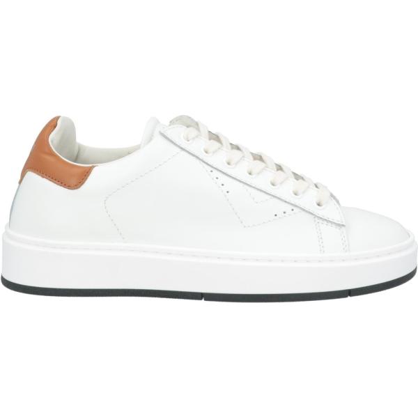 sneakers 4B12 bianco tinta unita