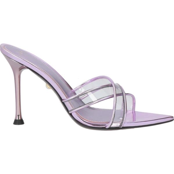 sandali in pelle ALEVÍ Milano bianco tinta unita