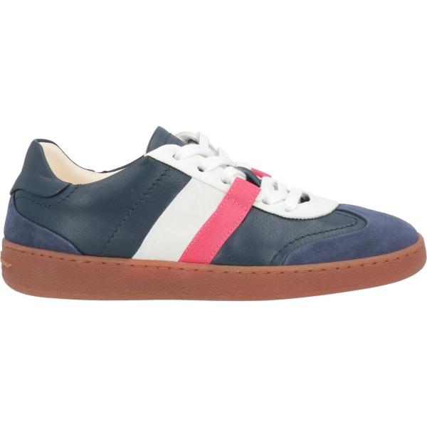 sneakers Ferragamo blu tinta unita