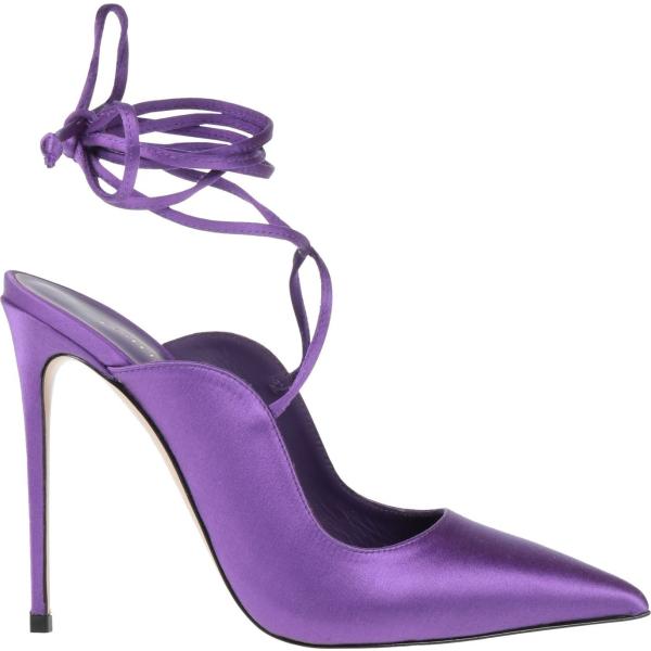 décolleté Le Silla viola tinta unita