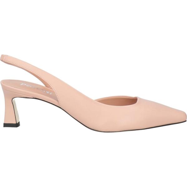 décolleté Pollini bianco tinta unita