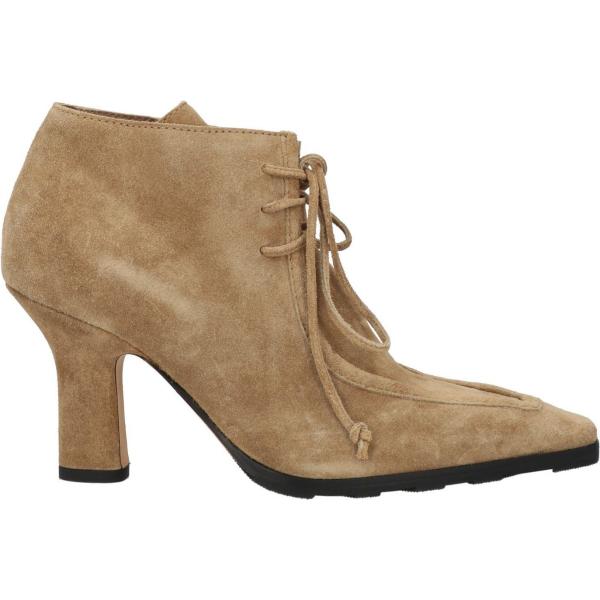 stivaletti Burberry marrone tinta unita