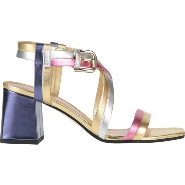 sandali in pelle Pollini bianco