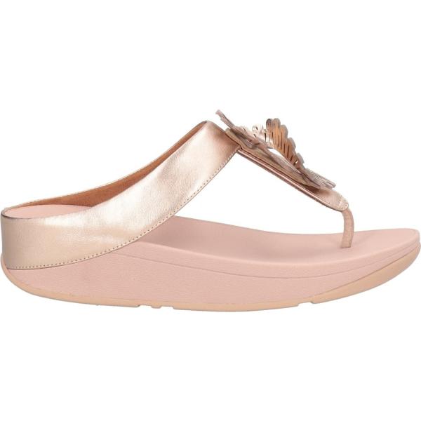 ciabatte Fitflop rosa tinta unita